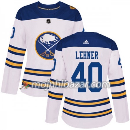 Dresovi Buffalo Sabres Robin Lehner 40 2018 Winter Classic Adidas Bijela Authentic - Ženska